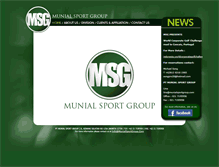Tablet Screenshot of munialsportgroup.com